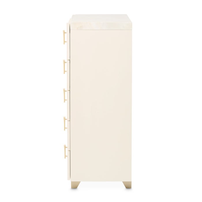 AICO Furniture - Fantosini 10-Drawer Chest in Creamy Pearl - 9091070SA-112 - GreatFurnitureDeal