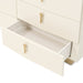 AICO Furniture - Fantosini 10-Drawer Chest in Creamy Pearl - 9091070SA-112 - GreatFurnitureDeal