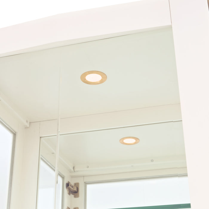 AICO Furniture - Fantosini 10 Piece Pedestal Dining Room Set in Creamy Pearl - 9091002-112-10SET