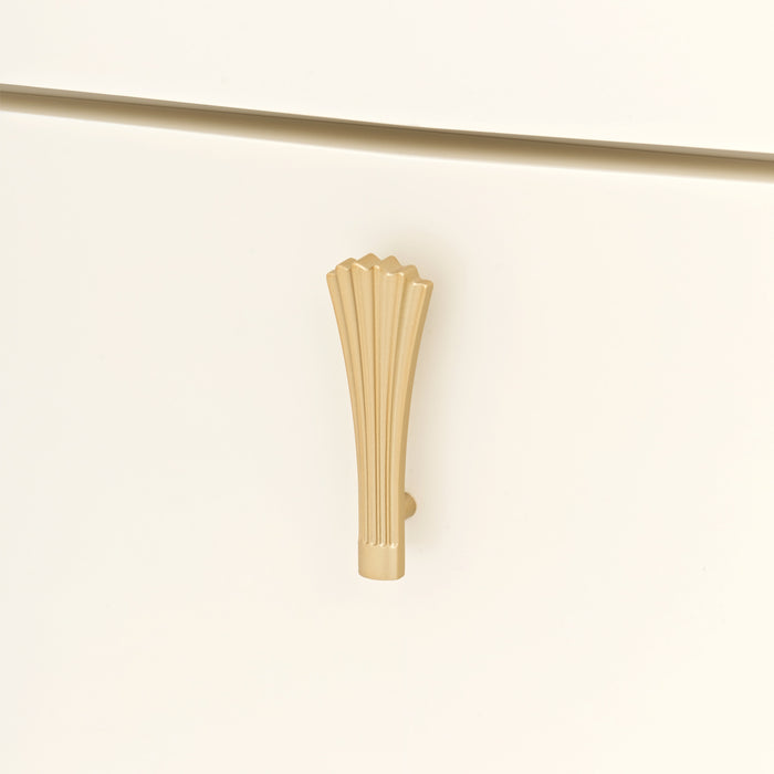 AICO Furniture - Fantosini 10 Piece Pedestal Dining Room Set in Creamy Pearl - 9091002-112-10SET