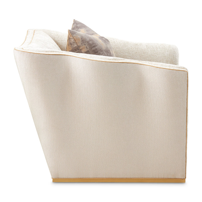 AICO Furniture - La Terrazza Matching Chair in Cappuccino/Light Champagne - 9092835-CPCNO-124 - GreatFurnitureDeal