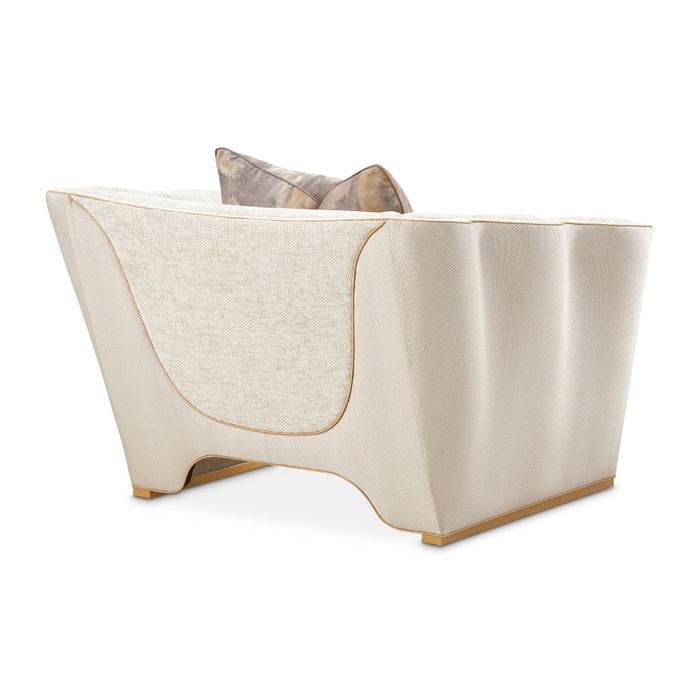 AICO Furniture - La Terrazza Matching Chair in Cappuccino/Light Champagne - 9092835-CPCNO-124 - GreatFurnitureDeal