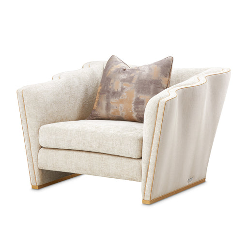 AICO Furniture - La Terrazza Matching Chair in Cappuccino/Light Champagne - 9092835-CPCNO-124 - GreatFurnitureDeal