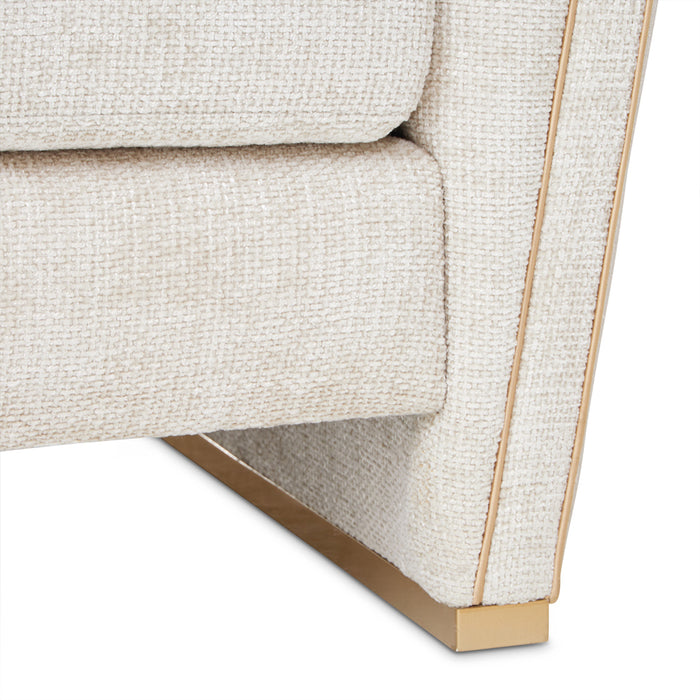 AICO Furniture - La Terrazza Matching Chair in Cappuccino/Light Champagne - 9092835-CPCNO-124 - GreatFurnitureDeal
