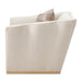 AICO Furniture - La Terrazza Matching Chair in Cappuccino/Light Champagne - 9092835-CPCNO-124 - GreatFurnitureDeal
