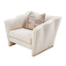 AICO Furniture - La Terrazza Matching Chair in Cappuccino/Light Champagne - 9092835-CPCNO-124 - GreatFurnitureDeal