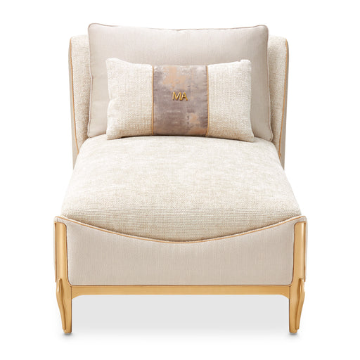 AICO Furniture - La Terrazza Chaise in Cappuccino/Light Champagne - 9092841-CPCNO-124 - GreatFurnitureDeal