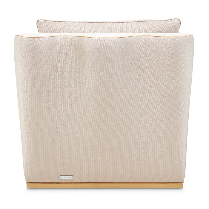 AICO Furniture - La Terrazza Chaise in Cappuccino/Light Champagne - 9092841-CPCNO-124 - GreatFurnitureDeal