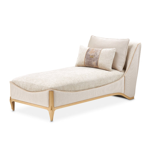 AICO Furniture - La Terrazza Chaise in Cappuccino/Light Champagne - 9092841-CPCNO-124 - GreatFurnitureDeal