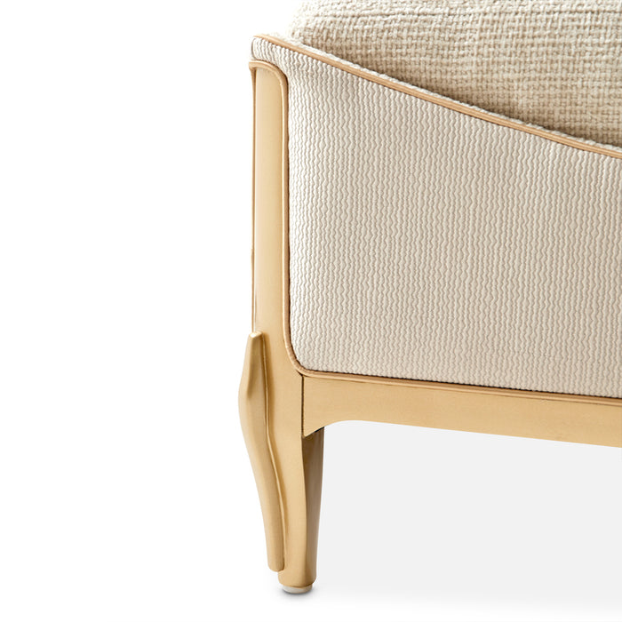 AICO Furniture - La Terrazza Chaise in Cappuccino/Light Champagne - 9092841-CPCNO-124 - GreatFurnitureDeal