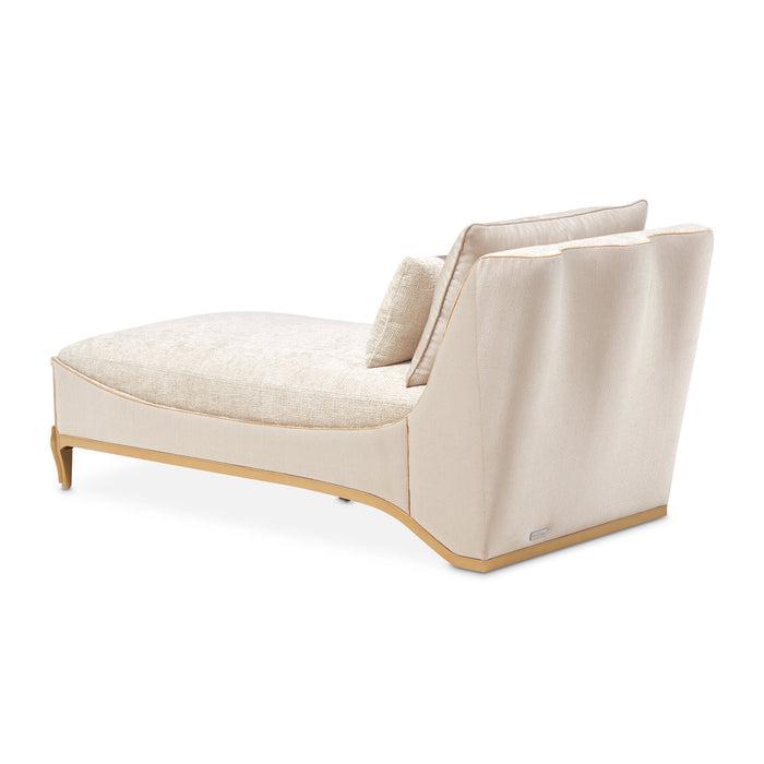 AICO Furniture - La Terrazza Chaise in Cappuccino/Light Champagne - 9092841-CPCNO-124 - GreatFurnitureDeal