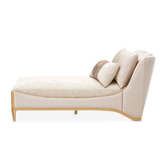 AICO Furniture - La Terrazza Chaise in Cappuccino/Light Champagne - 9092841-CPCNO-124 - GreatFurnitureDeal