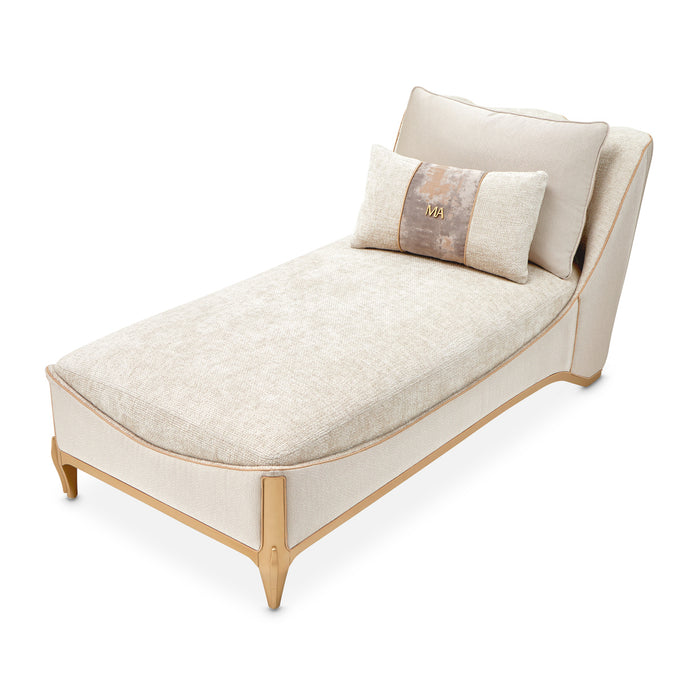 AICO Furniture - La Terrazza Chaise in Cappuccino/Light Champagne - 9092841-CPCNO-124 - GreatFurnitureDeal