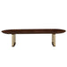 AICO Furniture - Houston Oval Dining Table - Walnut - 9095002-416 - GreatFurnitureDeal