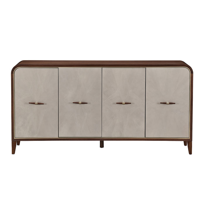 AICO Furniture - Houston Sideboard - Walnut - 9095007SA-416 - GreatFurnitureDeal