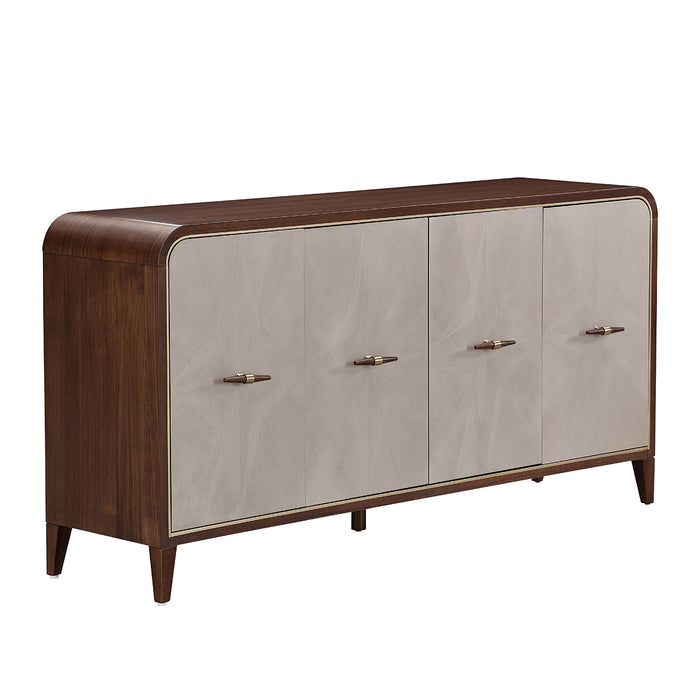 AICO Furniture - Houston Sideboard - Walnut - 9095007SA-416 - GreatFurnitureDeal