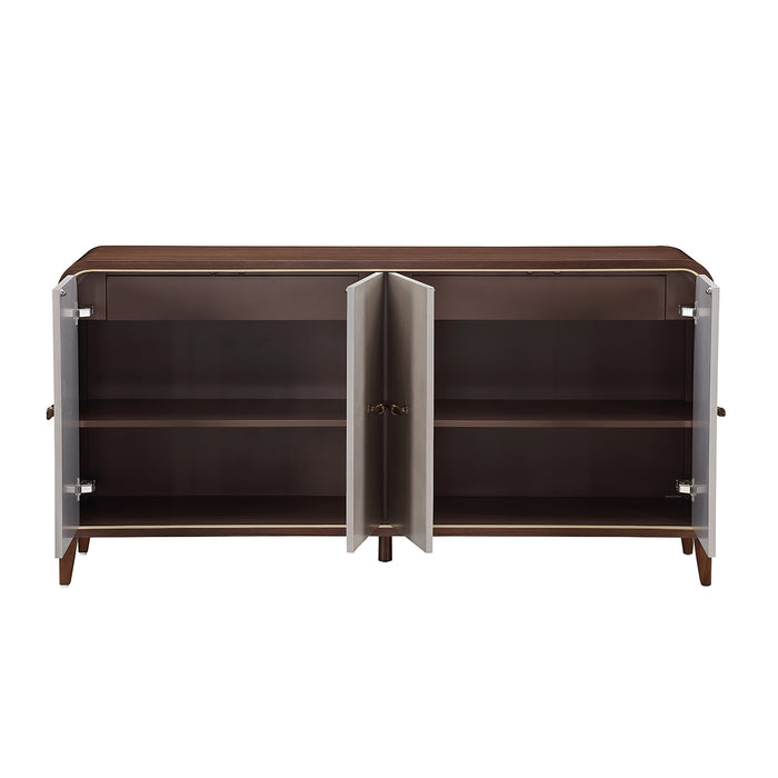 AICO Furniture - Houston Sideboard - Walnut - 9095007SA-416 - GreatFurnitureDeal