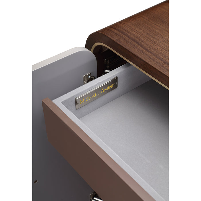 AICO Furniture - Houston Sideboard - Walnut - 9095007SA-416 - GreatFurnitureDeal