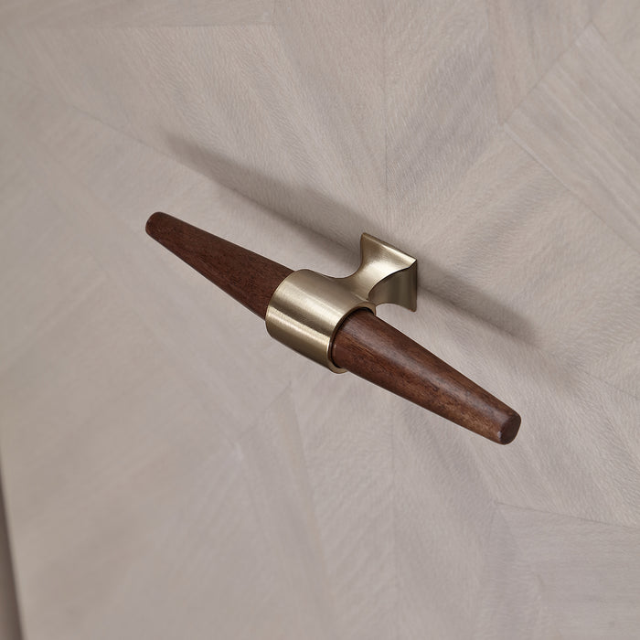 AICO Furniture - Houston Sideboard - Walnut - 9095007SA-416 - GreatFurnitureDeal