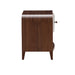 AICO Furniture - Houston 1-Drawer Nightstand - Walnut - 9095040-416 - GreatFurnitureDeal