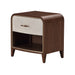 AICO Furniture - Houston 1-Drawer Nightstand - Walnut - 9095040-416 - GreatFurnitureDeal