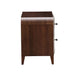 AICO Furniture - Houston 2-Drawer Nightstand - Walnut - 9095042-416 - GreatFurnitureDeal