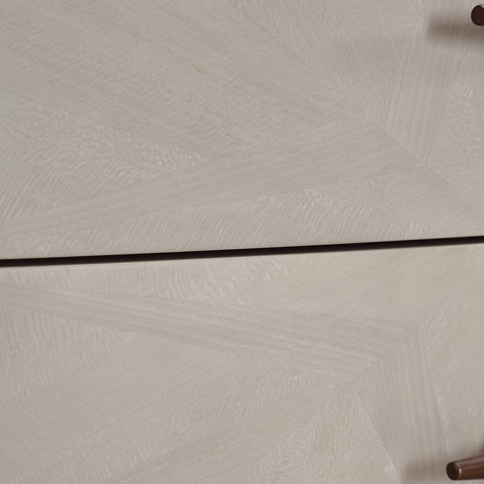 AICO Furniture - Houston 2-Drawer Nightstand - Walnut - 9095042-416 - GreatFurnitureDeal