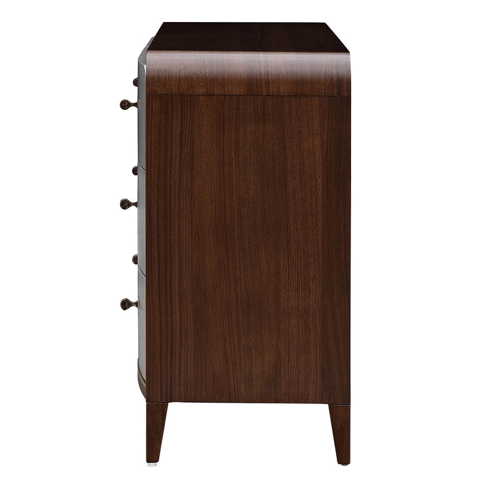 AICO Furniture - Houston Dresser - Walnut - 9095050SA-416 - GreatFurnitureDeal