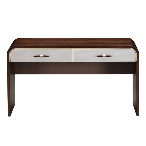 AICO Furniture - Houston Vanity Table - Walnut - 9095058-416 - GreatFurnitureDeal