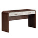 AICO Furniture - Houston Vanity Table - Walnut - 9095058-416 - GreatFurnitureDeal