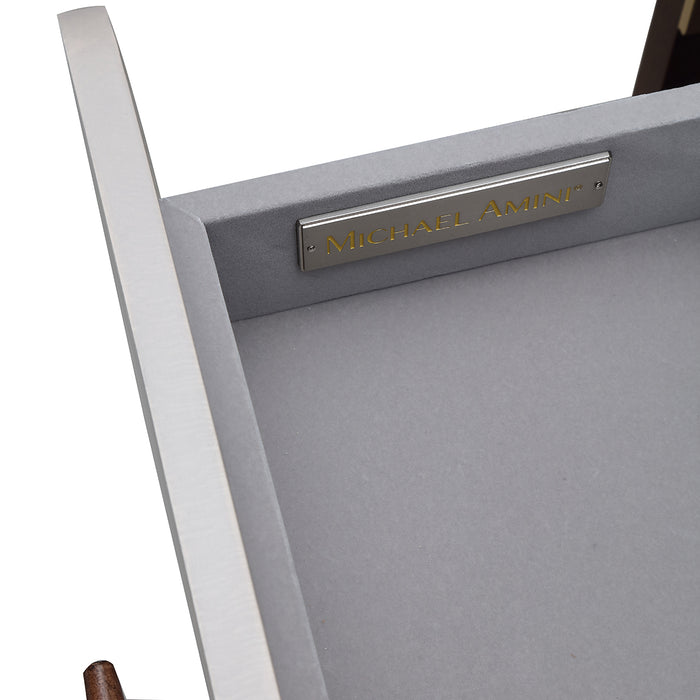 AICO Furniture - Houston Vanity Table - Walnut - 9095058-416 - GreatFurnitureDeal