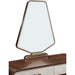 AICO Furniture - Houston Vanity with Mirror - Walnut - 9095058VAN3-416 - GreatFurnitureDeal