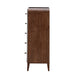 AICO Furniture - Houston 5-Drawer Chest - Walnut - 9095070SA-416 - GreatFurnitureDeal