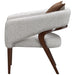 AICO Furniture - Houston Accent Chair - Pebble/Walnut - 9095834-PBL-416 - GreatFurnitureDeal