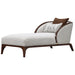 AICO Furniture - Houston Chaise - Pebble/Walnut - 9095842-PBL-416 - GreatFurnitureDeal