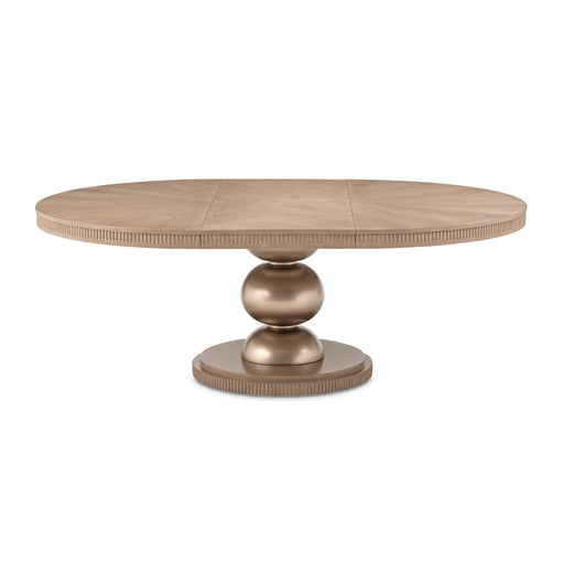 AICO Furniture - West Kensington Oval Dining Table in Sea Salt Caramel - 9096000-147 - GreatFurnitureDeal