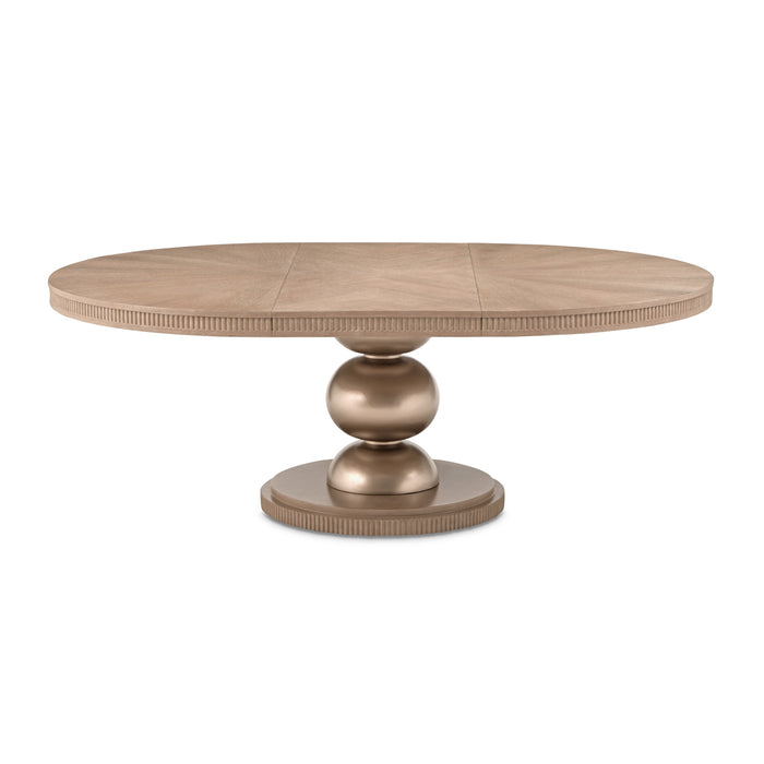 AICO Furniture - West Kensington Oval Dining Table in Sea Salt Caramel - 9096000-147