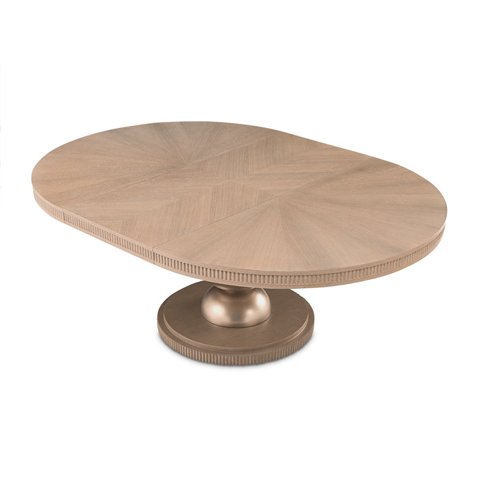 AICO Furniture - West Kensington Oval Dining Table in Sea Salt Caramel - 9096000-147