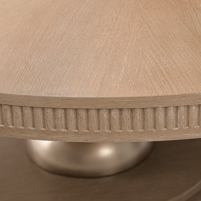 AICO Furniture - West Kensington Oval Dining Table in Sea Salt Caramel - 9096000-147