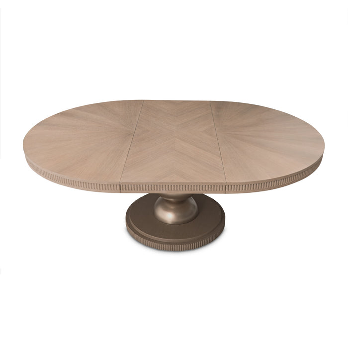 AICO Furniture - West Kensington Oval Dining Table in Sea Salt Caramel - 9096000-147