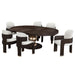 AICO Furniture - West Kensington Oval Dining Table in Medium Espresso - 9096000-417 - GreatFurnitureDeal