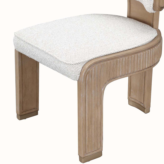 AICO Furniture - West Kensington 5 Piece Dining Room Set in Sea Salt Caramel - 9096001-147-5SET - GreatFurnitureDeal