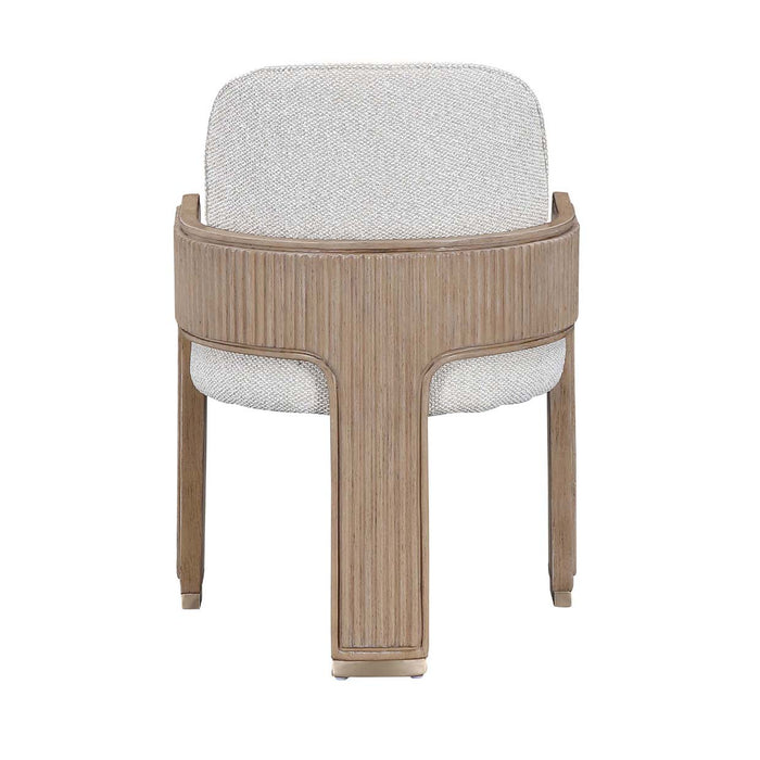 AICO Furniture - West Kensington Arm Chair in Sea Salt Caramel (Set of 2) - 9096004A-147 - GreatFurnitureDeal