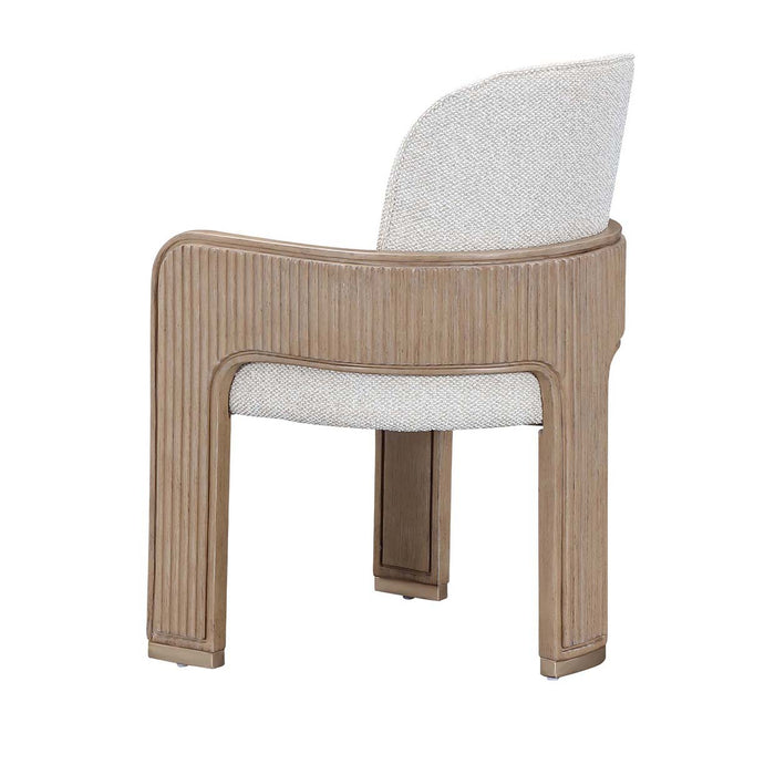 AICO Furniture - West Kensington Arm Chair in Sea Salt Caramel (Set of 2) - 9096004A-147 - GreatFurnitureDeal