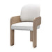 AICO Furniture - West Kensington Arm Chair in Sea Salt Caramel (Set of 2) - 9096004A-147 - GreatFurnitureDeal