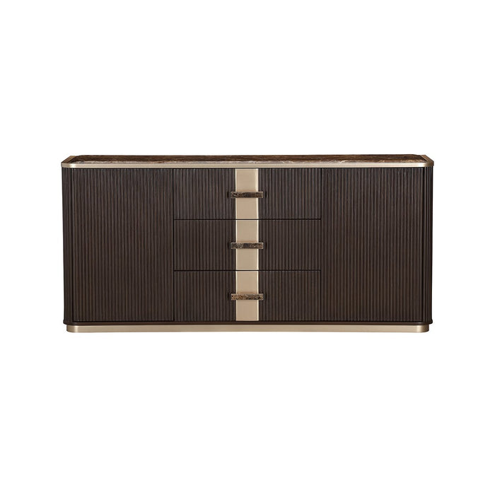 AICO Furniture - West Kensington Sideboard in Medium Espresso - 9096007SA-417