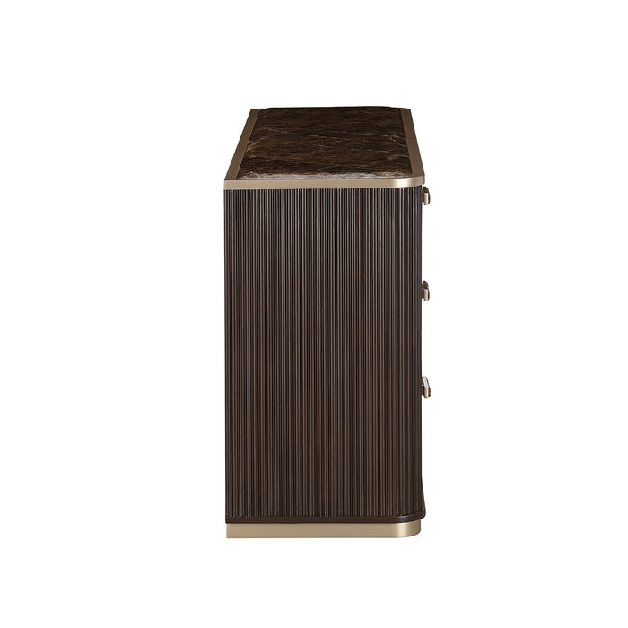AICO Furniture - West Kensington Sideboard in Medium Espresso - 9096007SA-417