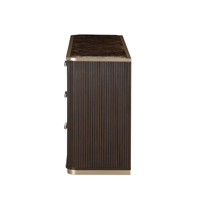 AICO Furniture - West Kensington Sideboard in Medium Espresso - 9096007SA-417