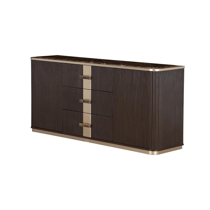AICO Furniture - West Kensington Sideboard in Medium Espresso - 9096007SA-417
