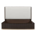 AICO Furniture - West Kensington King Bed in Medium Espresso - 9096014CK3-417 - GreatFurnitureDeal